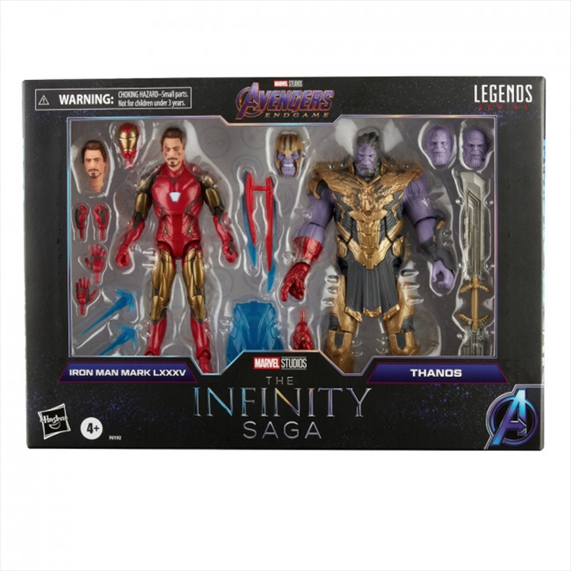 Marvel Legends Series: Infinity Saga - Iron Man and Thanos Action Figure 2pk/Product Detail/Figurines