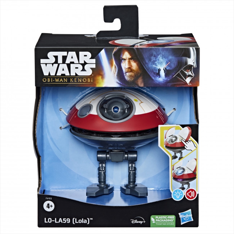 Star Wars Obi-Wan Kenobi: L0-LA59 (Lola) Interactive Action Figure/Product Detail/Figurines