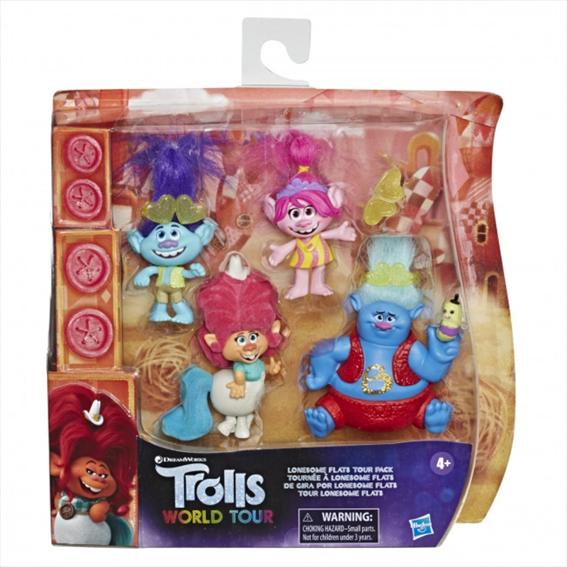 Trolls World Tour: Lonesome Flats Tour Pack/Product Detail/Figurines