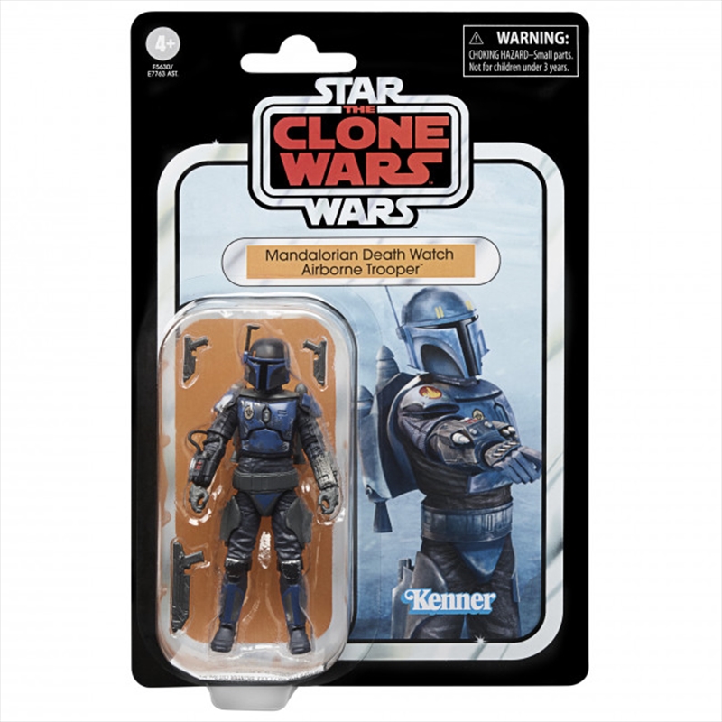Star Wars The Vintage Collection The Clone Wars - Mandalorian Death Watch Airborne Trooper Action Fi/Product Detail/Figurines