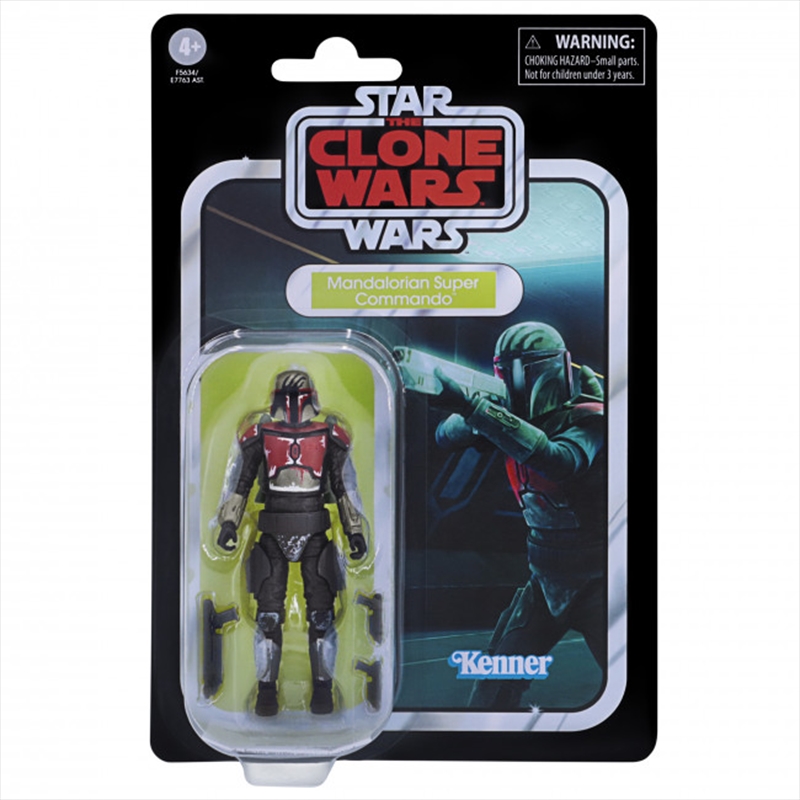 Star Wars The Vintage Collection The Clone Wars - Mandalorian Super Commando Action Figure/Product Detail/Figurines