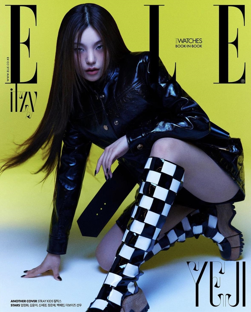 Stray Kids Felix Itzy Yeji Cover Elle Magazine 2023 May Issue (Yeji E Ver)/Product Detail/World