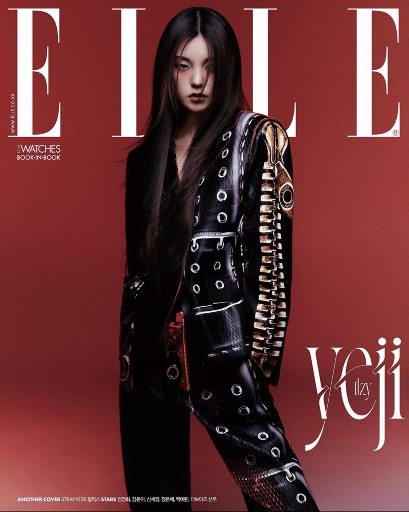 Stray Kids Felix Itzy Yeji Cover Elle Magazine 2023 May Issue (Yeji F Ver)/Product Detail/World