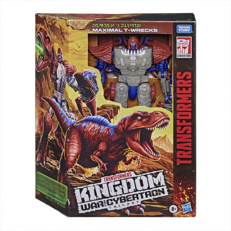 Transformers War for Cybertron Kingdom: Leader Class - Maximal T-Wrecks/Product Detail/Figurines