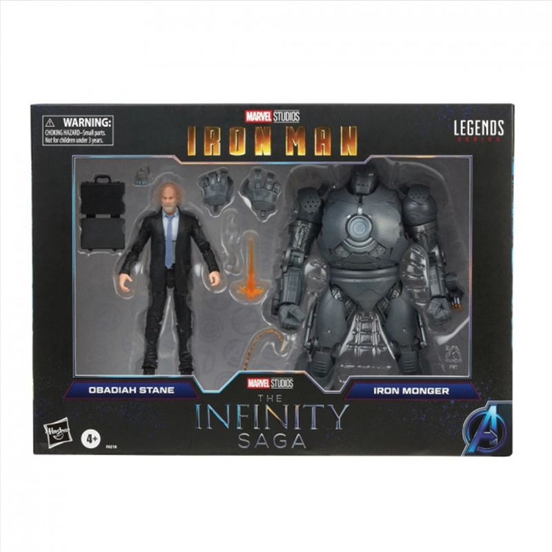 Marvel Legends Series: The Infinity Saga - Obadiah Stane & Iron Monger Action Figure 2Pk/Product Detail/Figurines