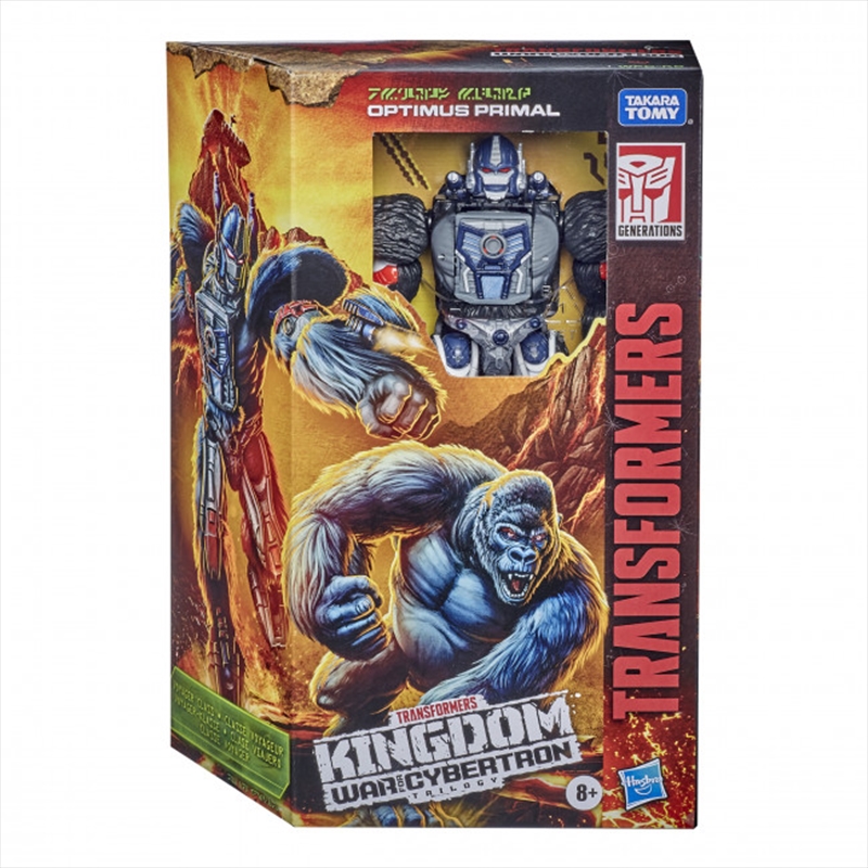 Transformers War for Cybertron Kingdom: Voyager Class - Optimus Primal/Product Detail/Figurines
