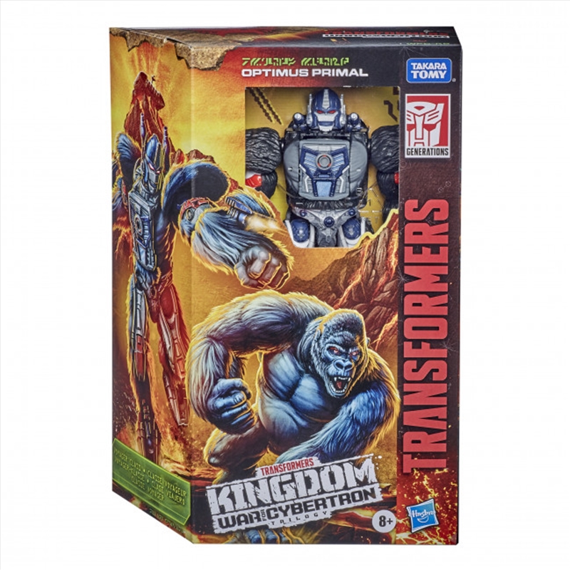 Transformers War for Cybertron Kingdom: Voyager Class - Optimus Primal/Product Detail/Figurines