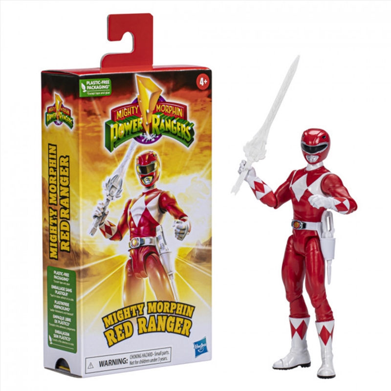 Power Rangers Lightning Collection: Retro Mighty Morphin Red Ranger/Product Detail/Figurines