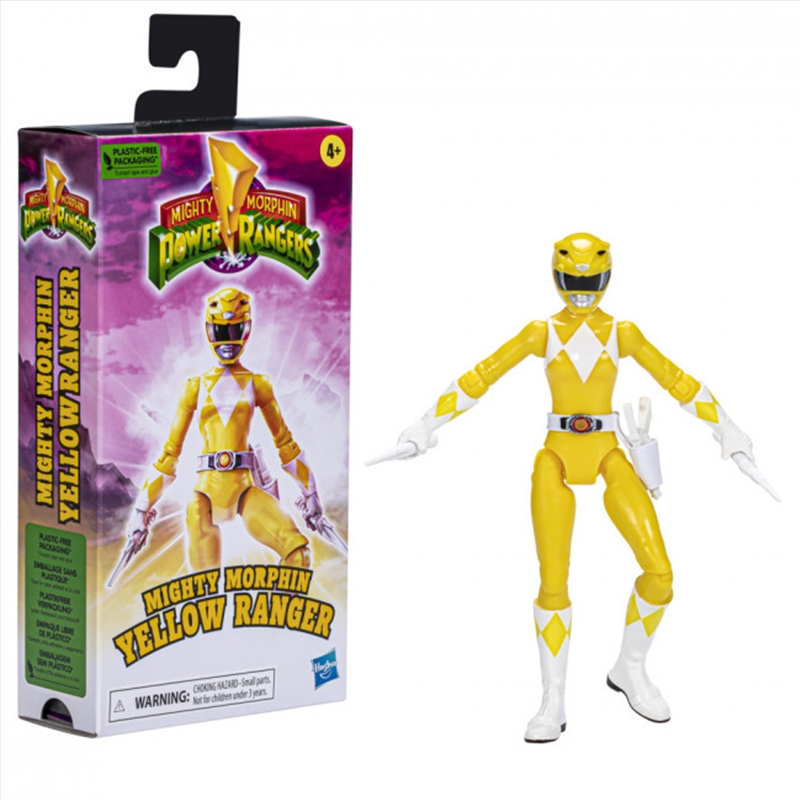Power Rangers Lightning Collection: Retro Mighty Morphin Yellow Ranger/Product Detail/Figurines
