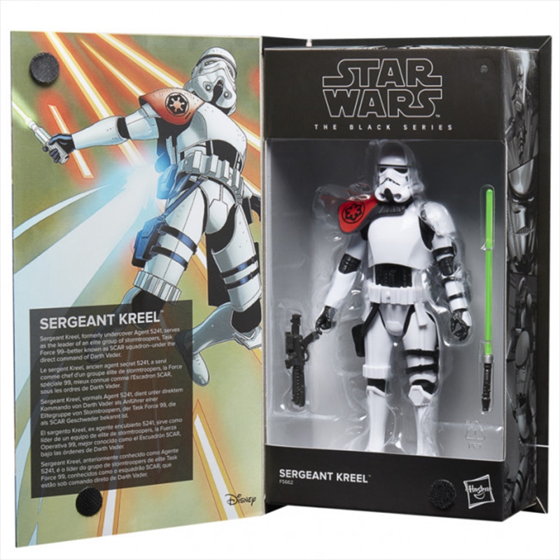 Star Wars The Black Series Sergeant Kreel Action Figure/Product Detail/Figurines
