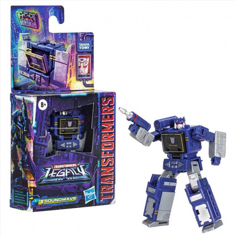 Transformers Legacy: Core Class - Soundwave/Product Detail/Figurines