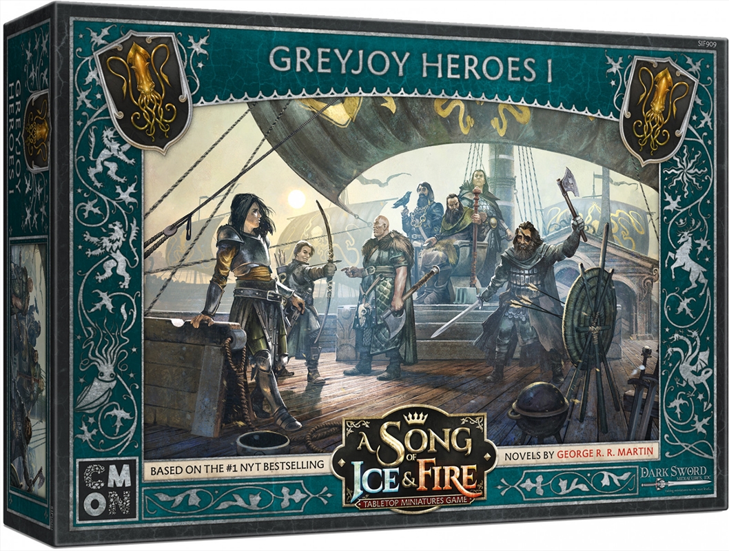 A Song of Ice and Fire TMG Greyjoy Heroes #1/Product Detail/Board Games