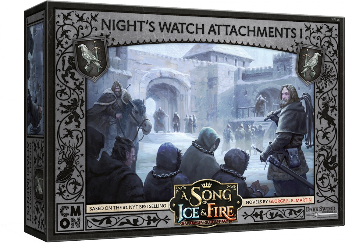 A Song of Ice and Fire TMG - Night's Watch Attachments 1/Product Detail/Board Games