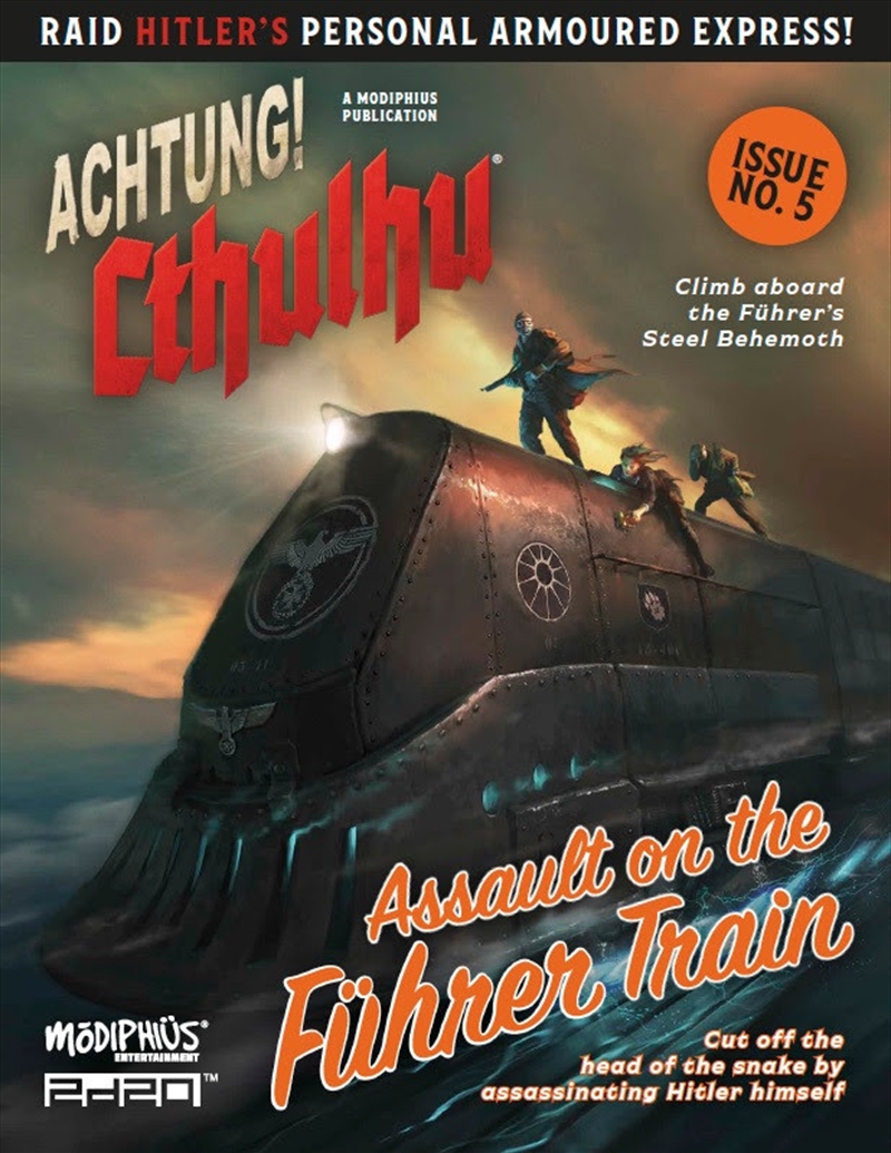 Achtung! Cthulhu RPG 2d20 - Assault on the Fuhrer Train/Product Detail/Board Games