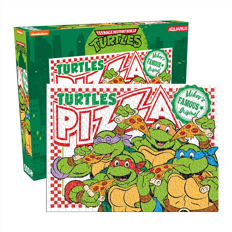Aquarius Puzzle TMNT Teenage Mutant Ninja Turtles Pizza Puzzle 500 pieces/Product Detail/Jigsaw Puzzles