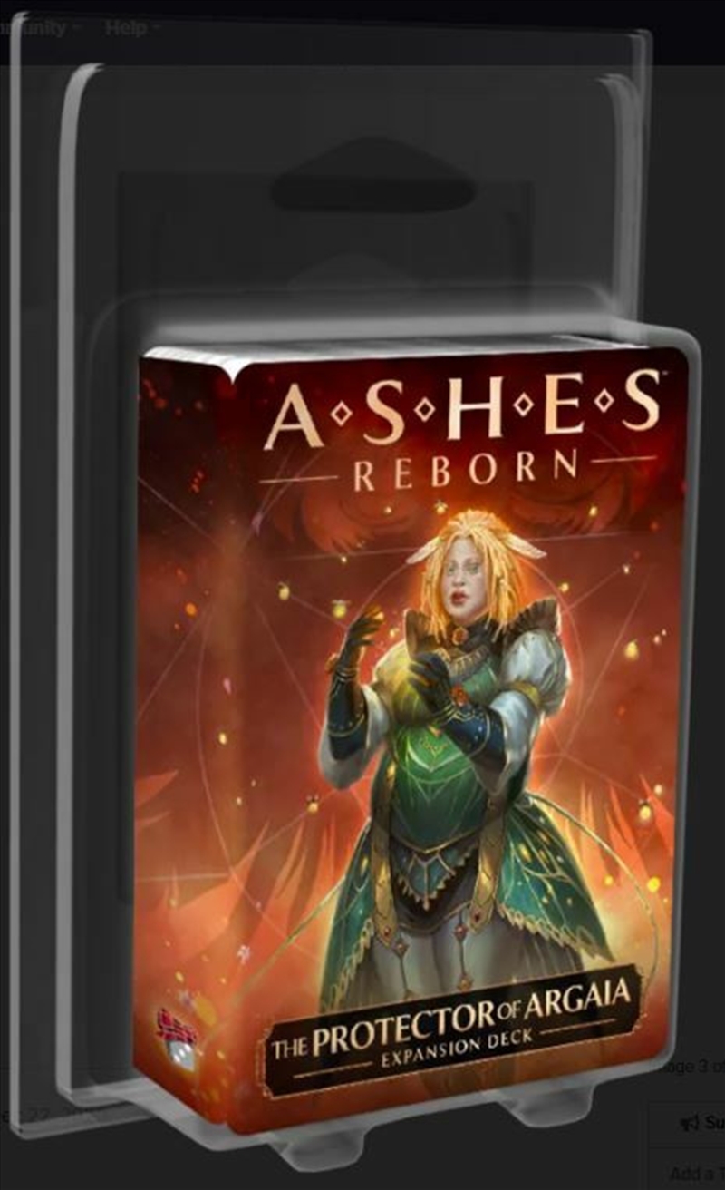 Ashes Reborn The Protector of Argaia/Product Detail/Card Games