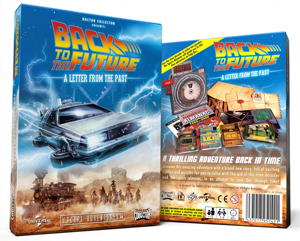 Back to the Future A Letter From the Past Escape Adventures (Escape Room)/Product Detail/Board Games