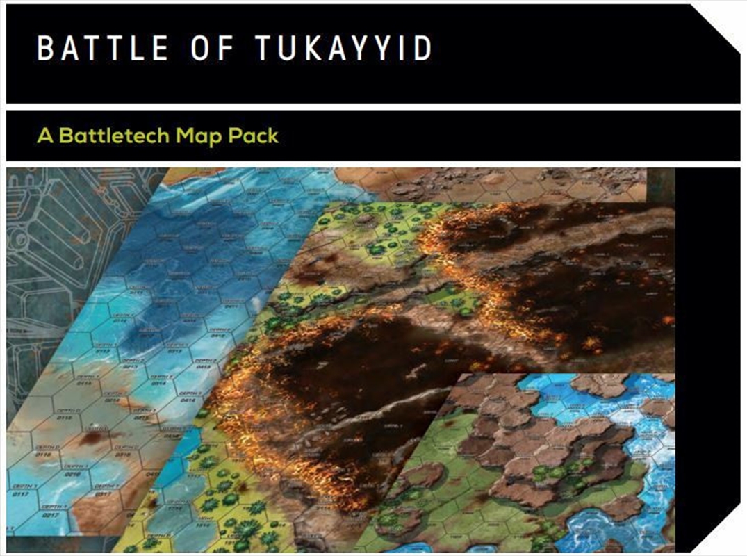 BattleTech Map Pack Battle of Tukayyid/Product Detail/Board Games