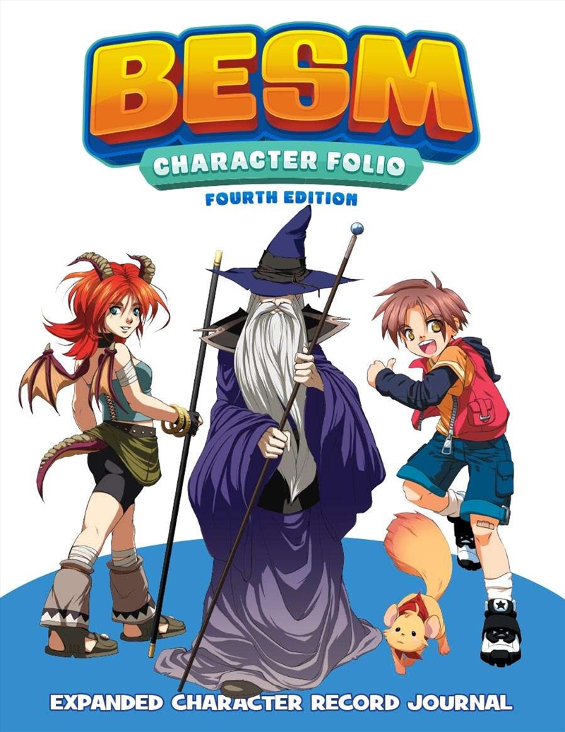 BESM (Big Eyes, Small Mouth) Role Playing Game 4th Edition Character Folio/Product Detail/Board Games