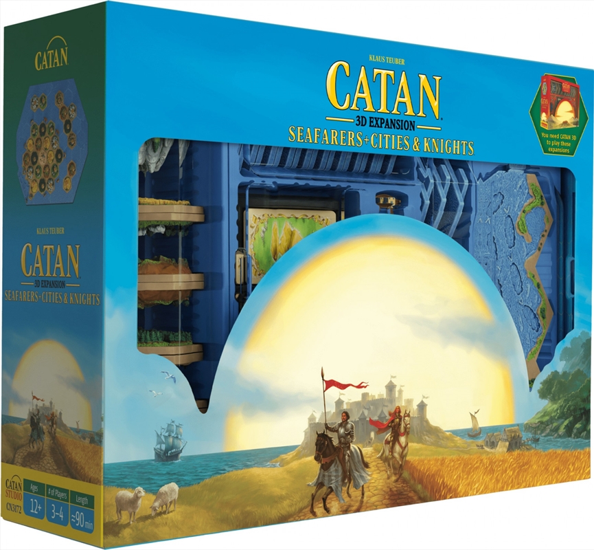 Catan 3D Edition Seafarers and Cities and Knights Expansion/Product Detail/Board Games