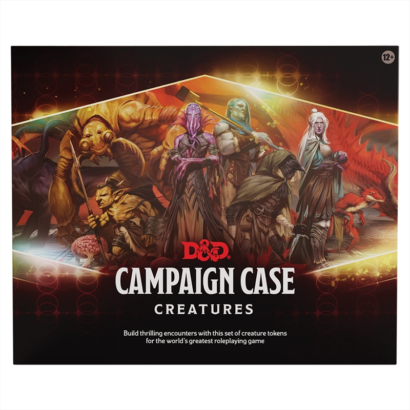 D&D Dungeons & Dragons Campaign Case Creatures/Product Detail/Board Games
