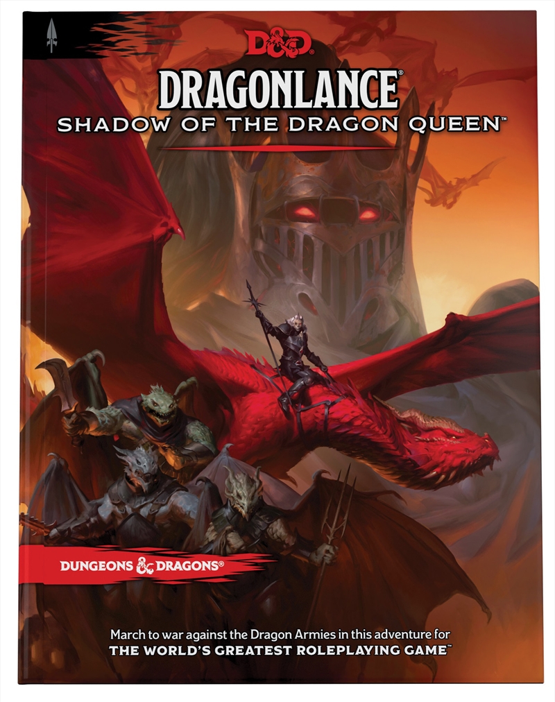 D&D Dungeons & Dragons Dragonlance Shadow of the Dragon Queen Hardcover/Product Detail/Board Games