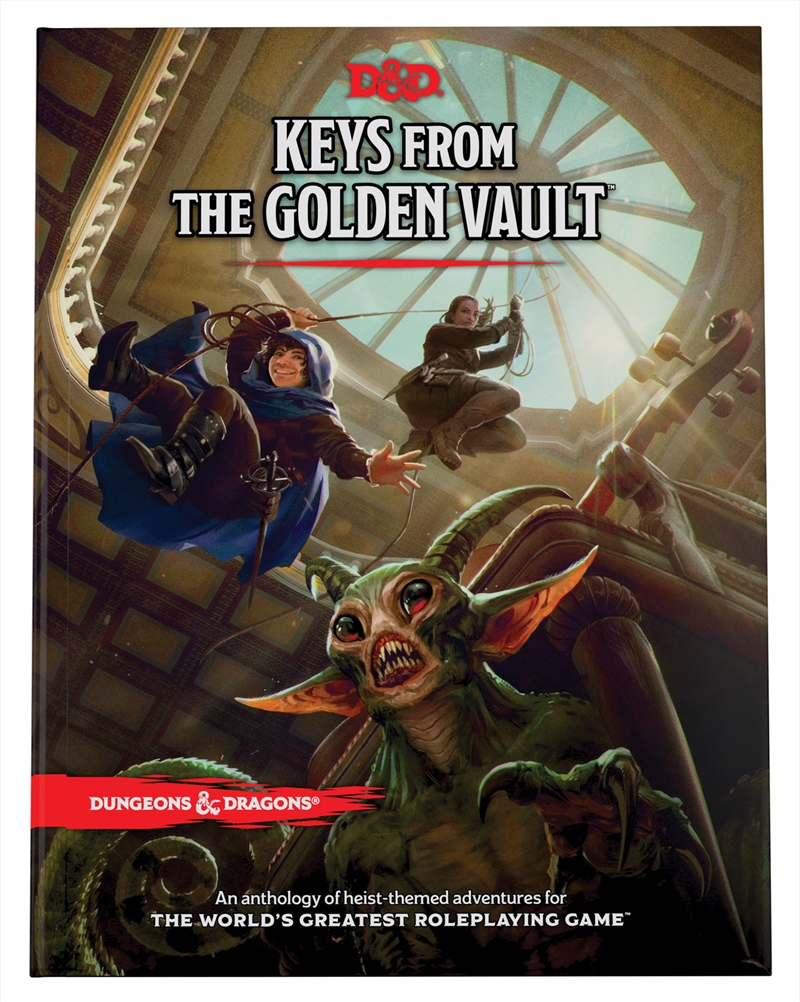 D&D Dungeons & Dragons Keys From the Golden Vault Hardcover/Product Detail/Board Games