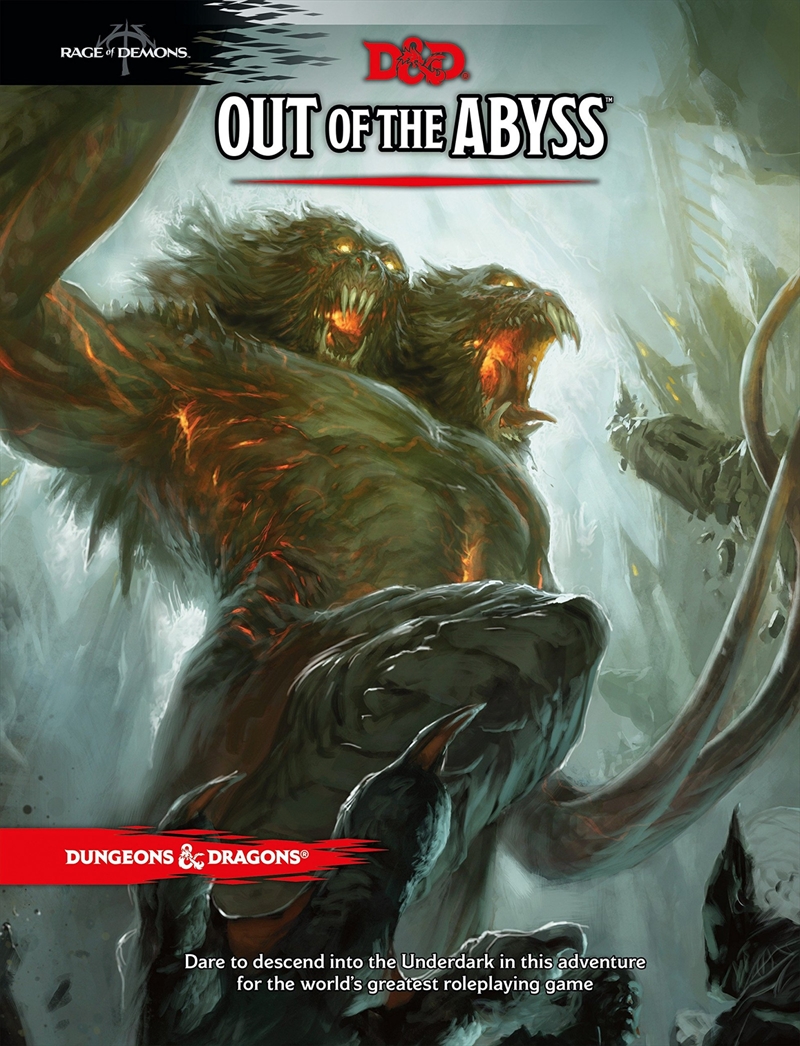 D&D Dungeons & Dragons Out of the Abyss Hardcover/Product Detail/Board Games