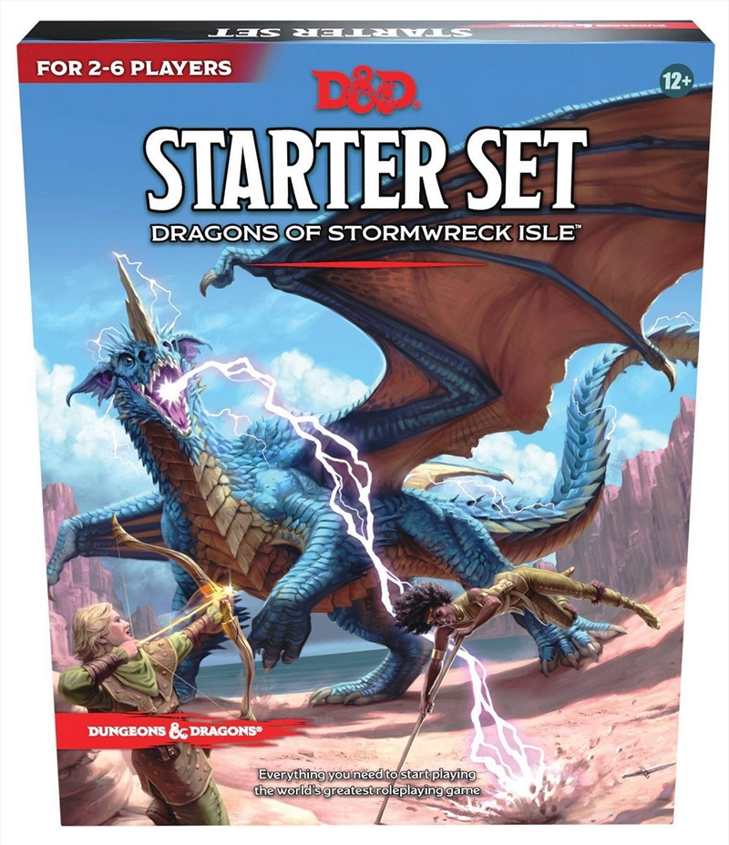 D&D Dungeons & Dragons Starter Set Dragons of Stormwreck (Refreshed Starter Set)/Product Detail/Board Games