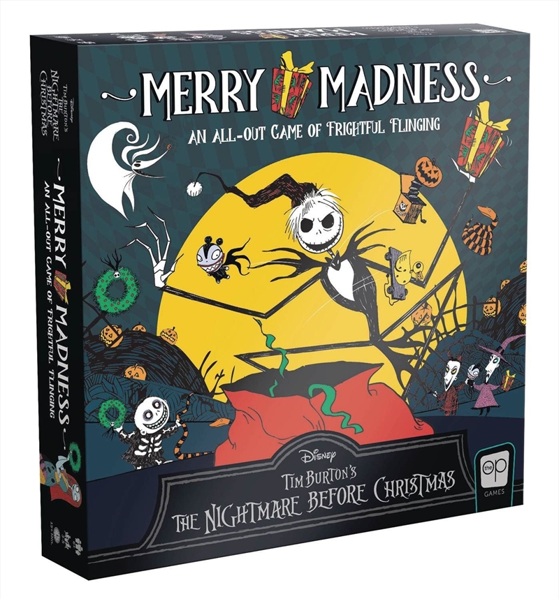 Disney Tim Burton's The Nightmare Before Christmas Merry Madness/Product Detail/Board Games