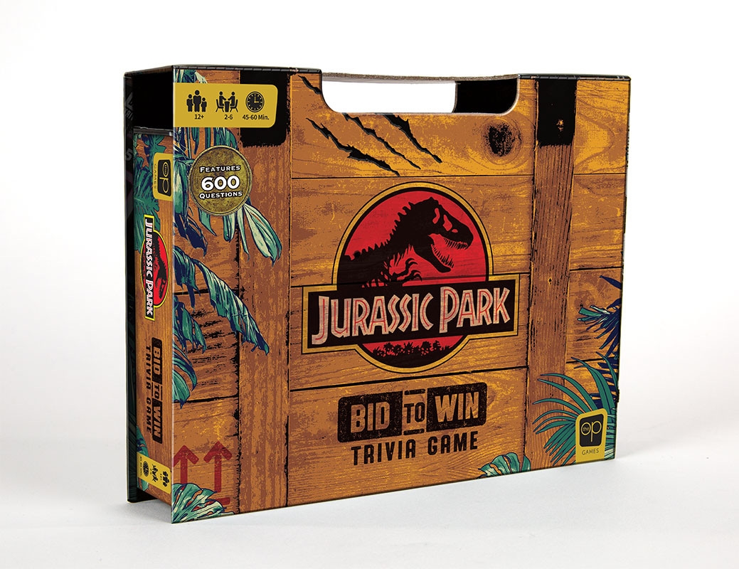 Jurassic Park Bid To Win Trivia/Product Detail/Board Games