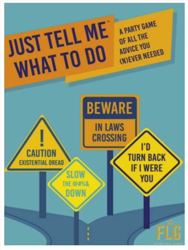 Just Tell Me What To Do/Product Detail/Card Games