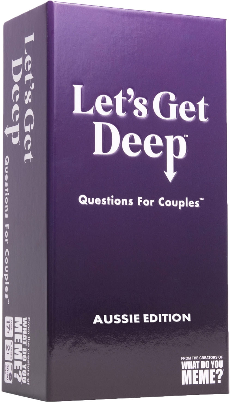Lets Get Deep Aussie Edition/Product Detail/Card Games