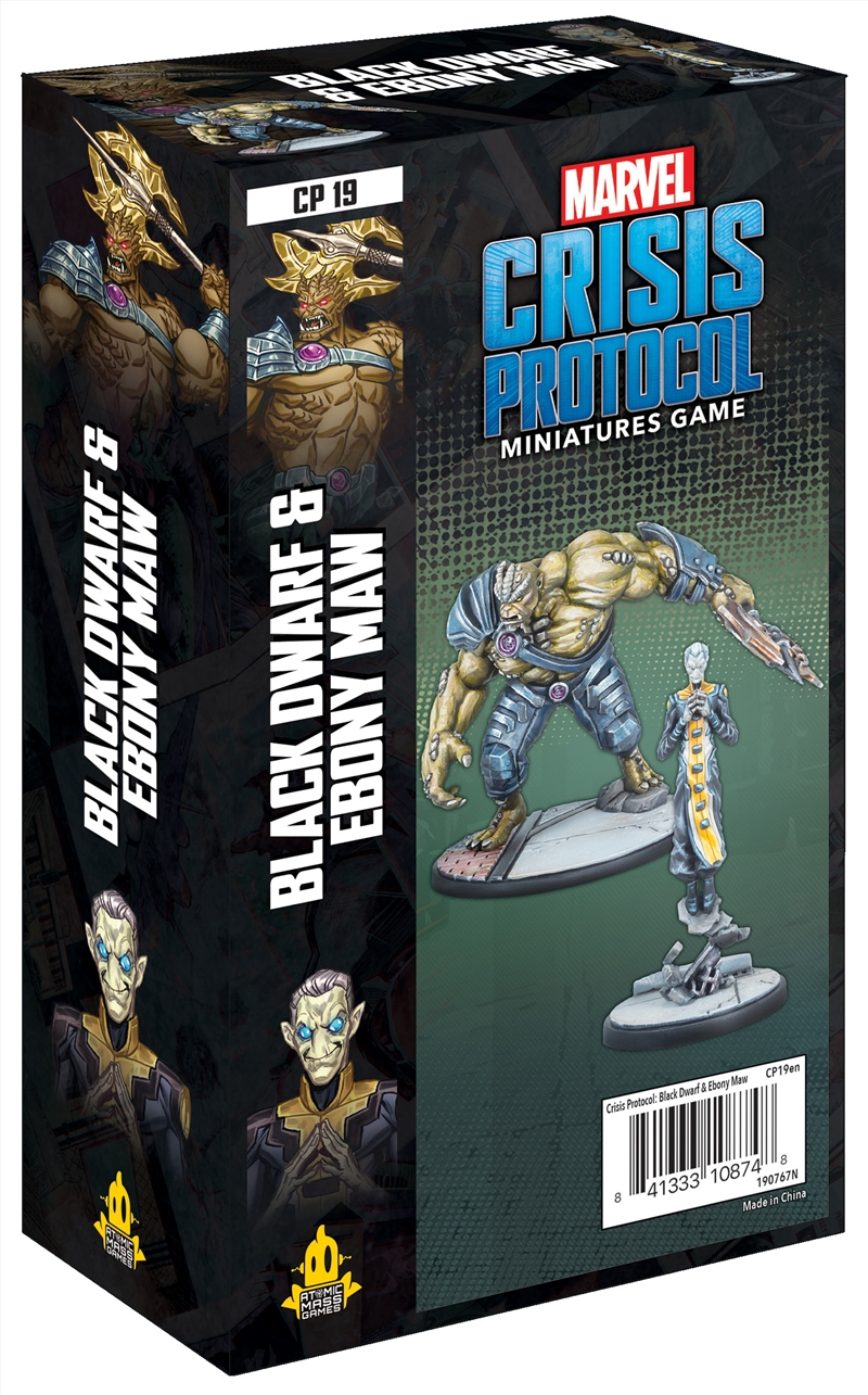 Marvel Crisis Protocol Black Dwarf and Ebony Maw/Product Detail/Board Games