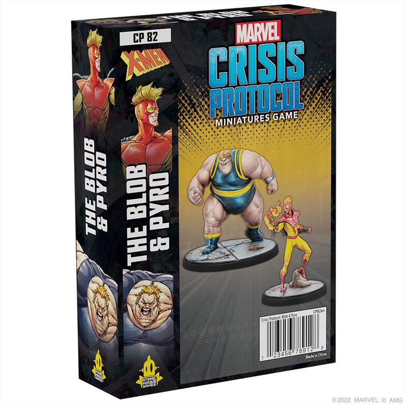 Marvel Crisis Protocol Blob & Pyro Character Pack/Product Detail/Board Games