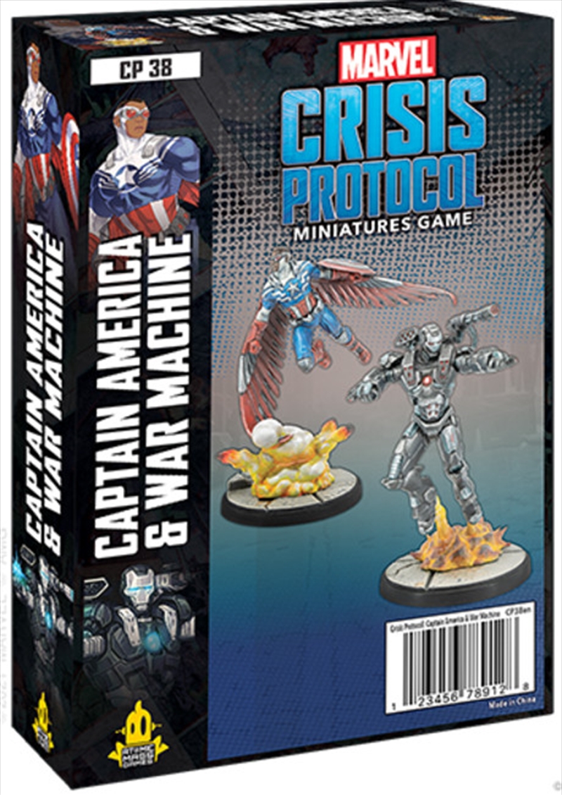 Marvel Crisis Protocol Captain America and War Machine/Product Detail/Board Games