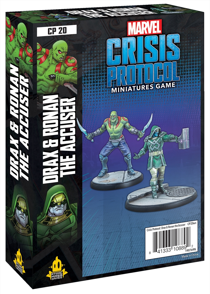 Marvel Crisis Protocol Drax and Ronan the Accuser/Product Detail/Board Games