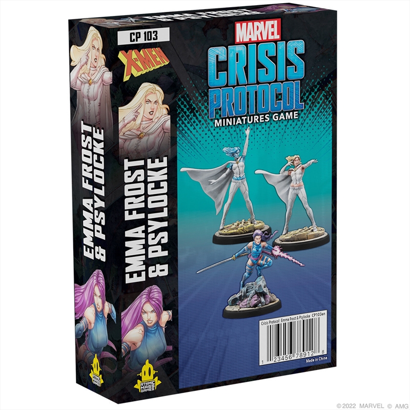 Marvel Crisis Protocol Emma Frost & Psylocke/Product Detail/Board Games