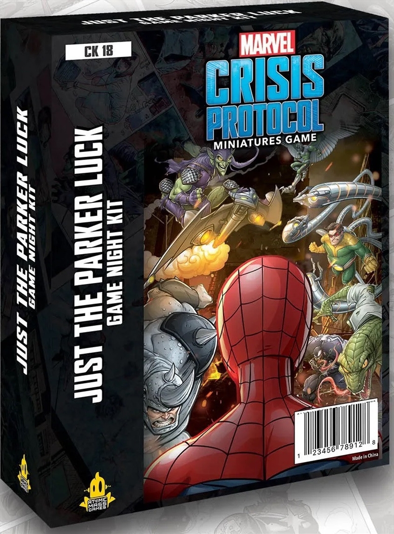 Marvel Crisis Protocol Just the Parker Luck Game Night Kit/Product Detail/Board Games