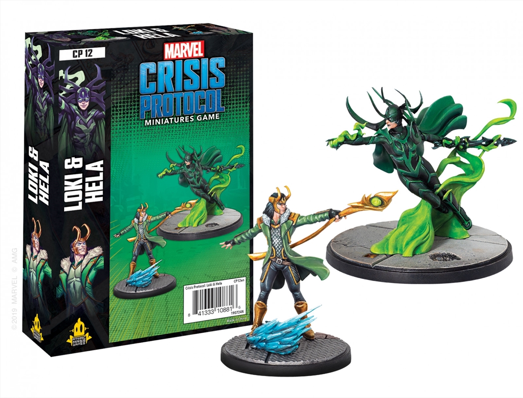 Marvel Crisis Protocol Loki and Hela/Product Detail/Board Games