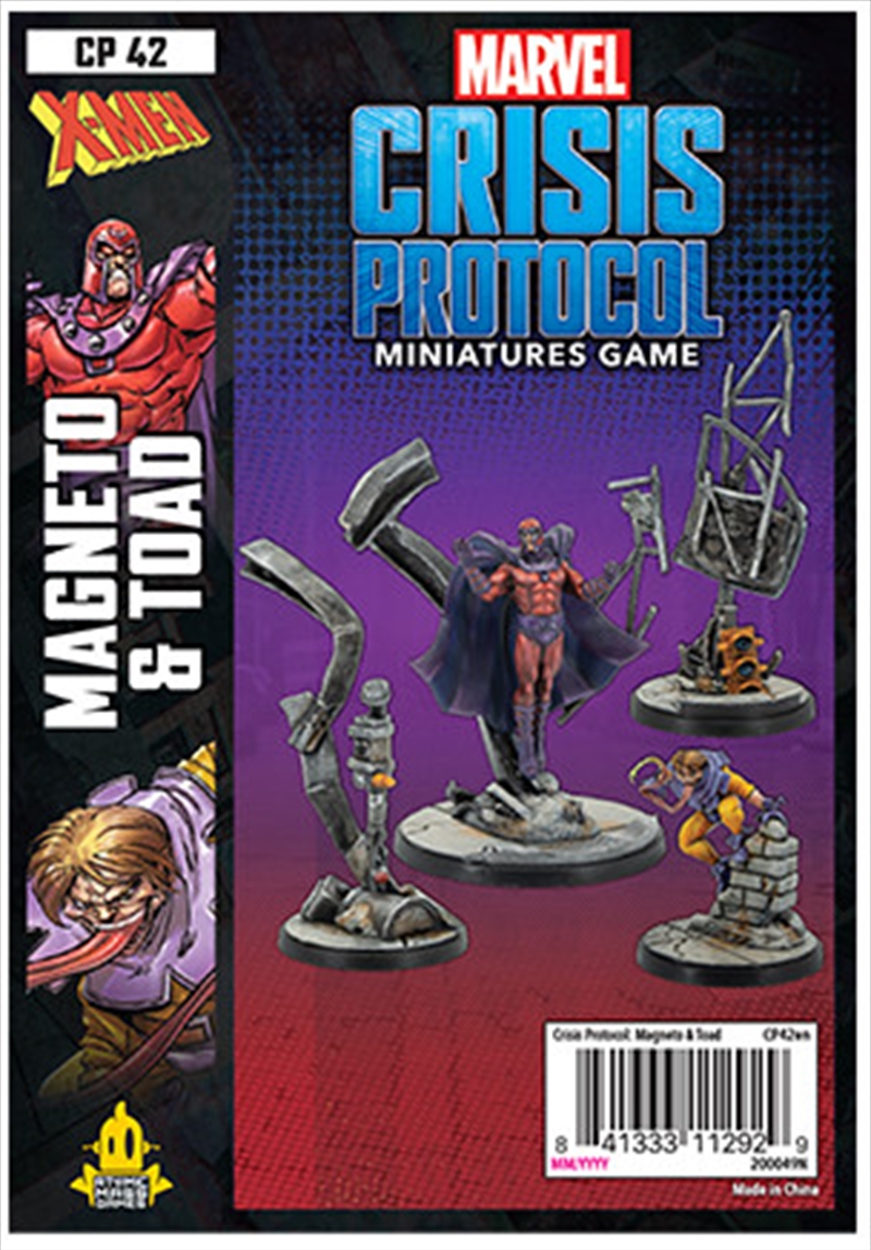 Marvel Crisis Protocol Magneto and Toad/Product Detail/Board Games
