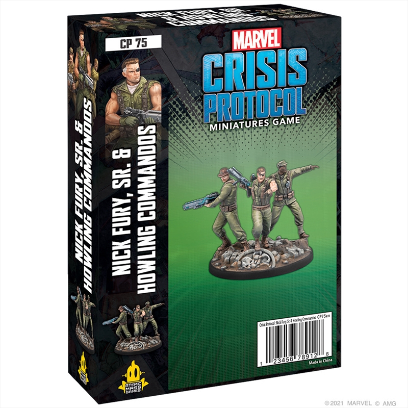 Marvel Crisis Protocol Nick Fury Sr & the Howling Commandos/Product Detail/Board Games