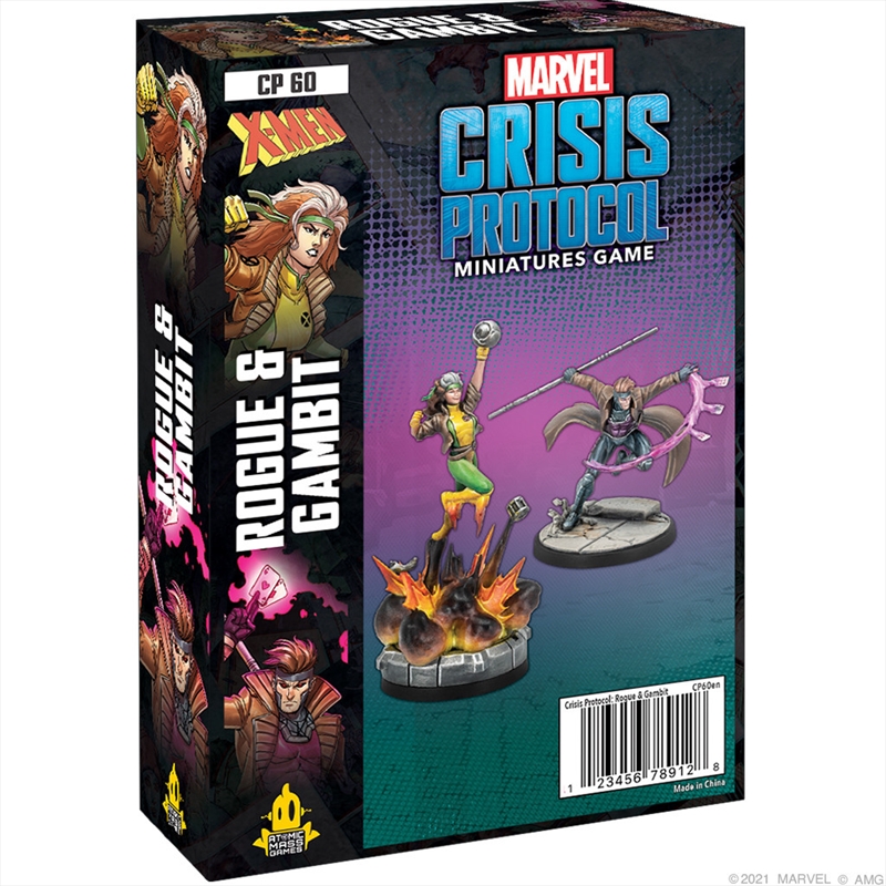 Marvel Crisis Protocol Rogue and Gambit/Product Detail/Board Games