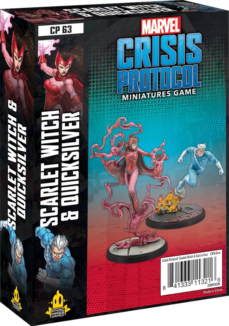 Marvel Crisis Protocol Scarlet Witch and Quicksilver/Product Detail/Board Games