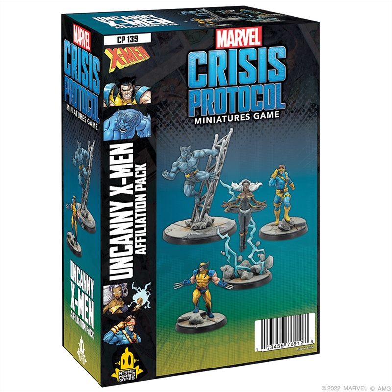 Marvel Crisis Protocol Uncanny X-Men Affiliation Pack/Product Detail/Board Games