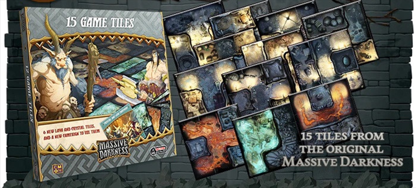 Massive Darkness Original Tiles Set/Product Detail/Board Games