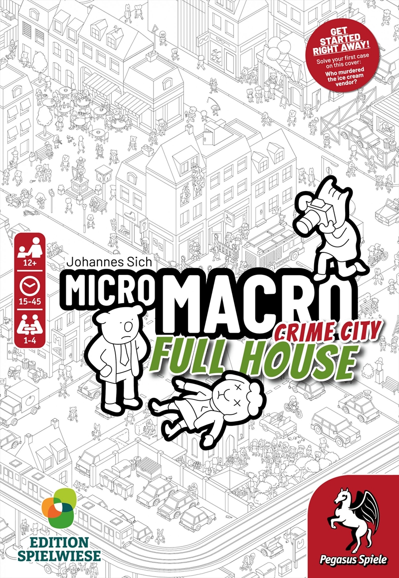 MicroMacro Crime City 2 Full House/Product Detail/Board Games