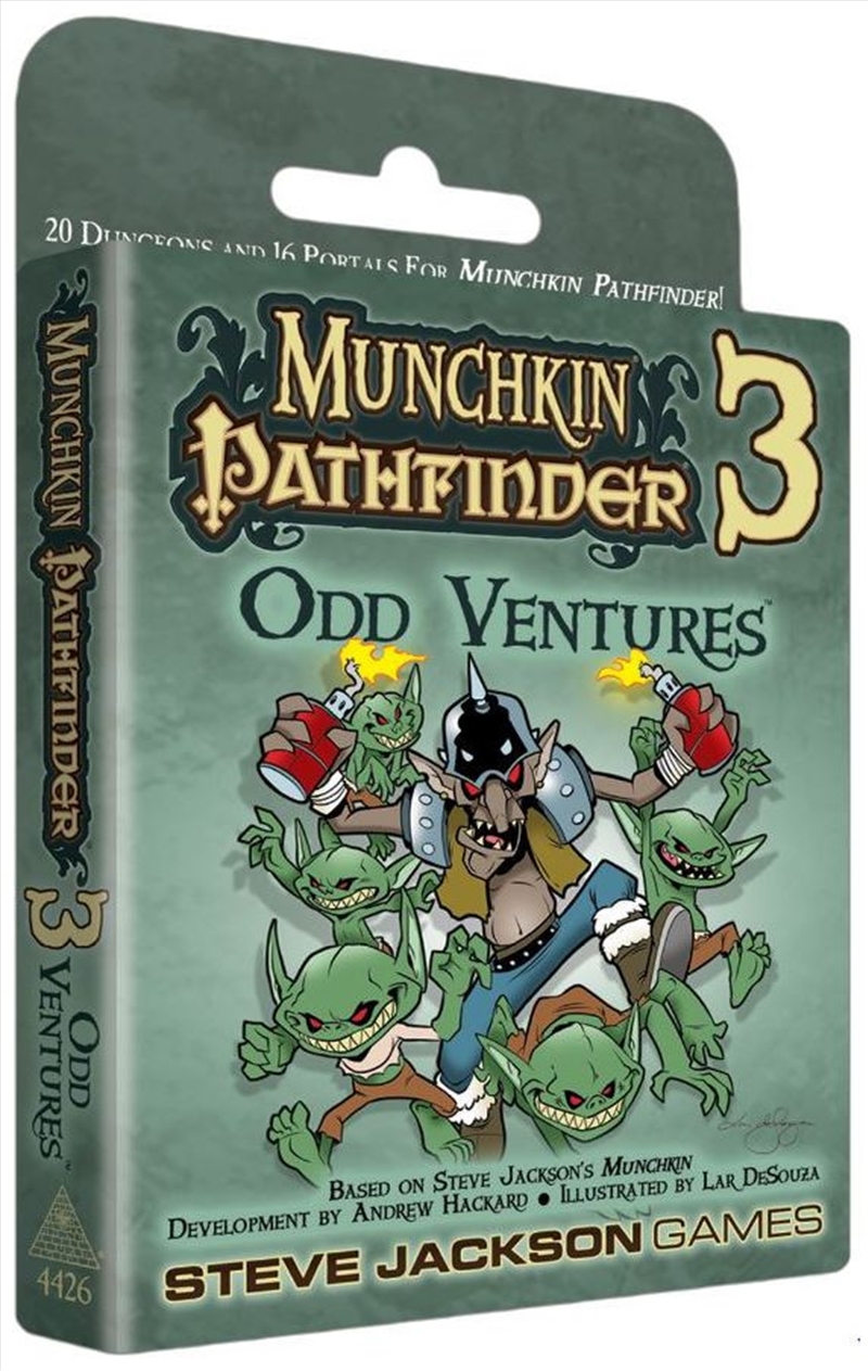 Munchkin Pathfinder 3 - Odd Ventures/Product Detail/Card Games