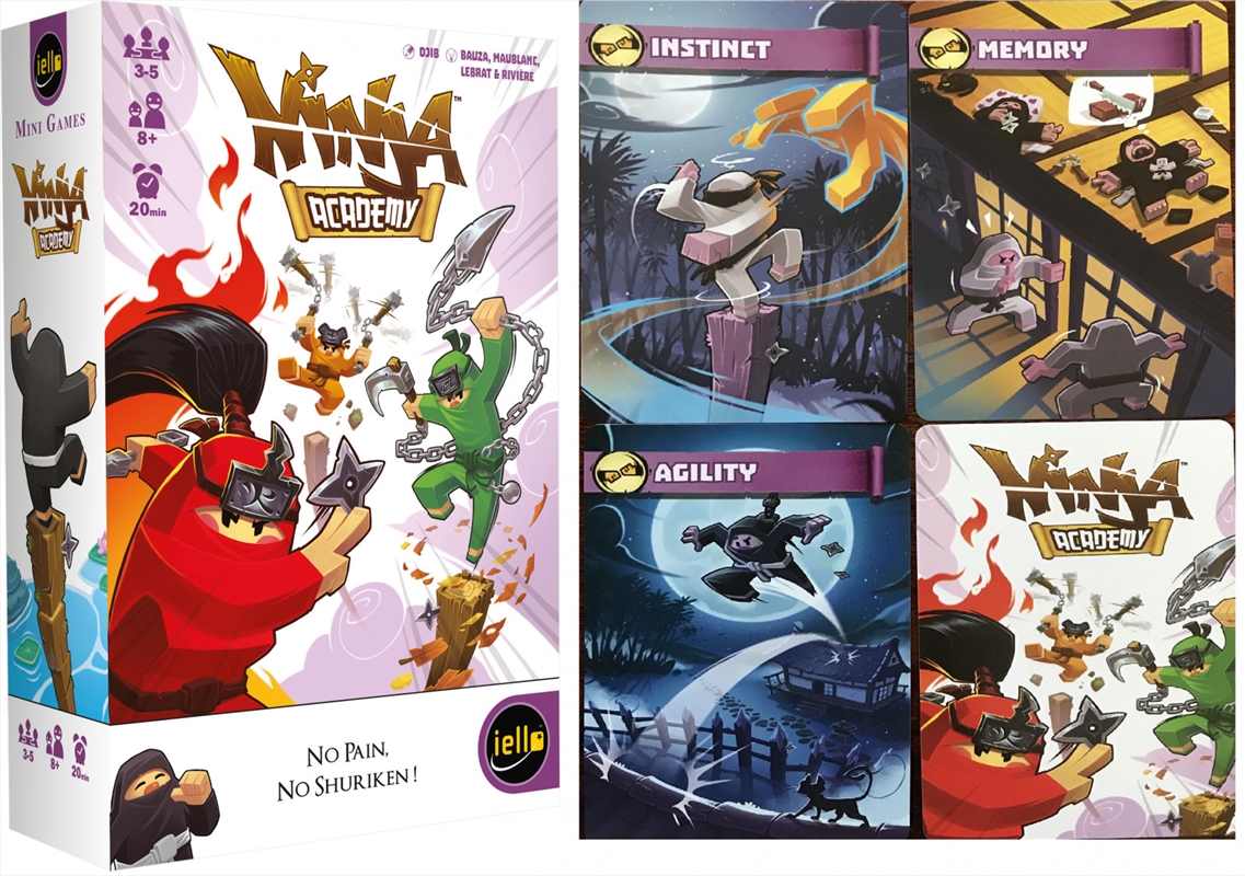 Ninja Academy with Promos/Product Detail/Board Games