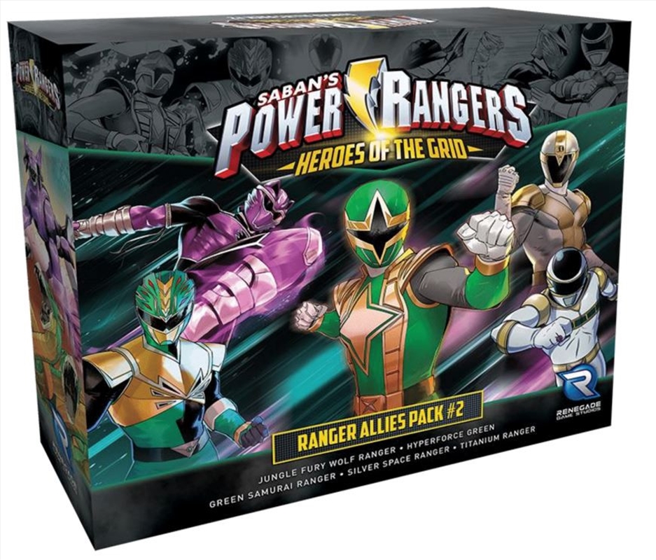 Power Rangers Heroes of the Grid - Ranger Allies Pack #2/Product Detail/Board Games